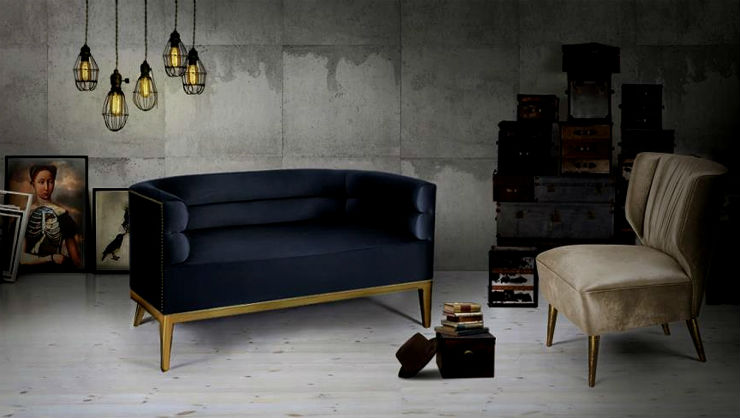 "sofás da marca Brabbu : elegantes e simples"