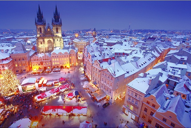 "Praga na República Checa."