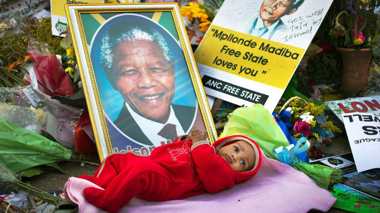 "Culto a Mandela na Morte."