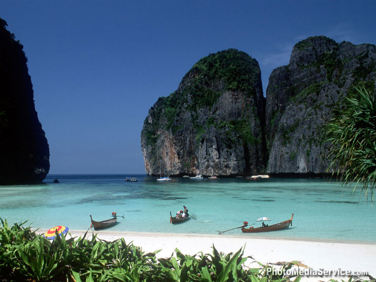 "Ilhas Phi Phi na Tailândia"