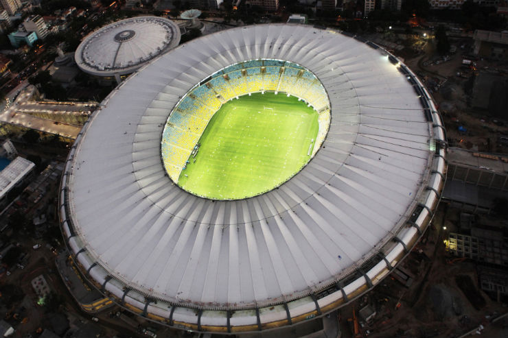 "Estádio do Maracanã, final da Copa do Mundo 2014"